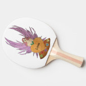Valentines Faerie Tafeltennisbatje (Zijkant)