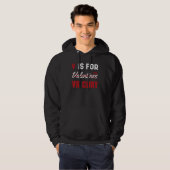 Valentines For VR Chat Funny Hearts Day Happy Vale Hoodie (Voorkant volledig)