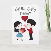 Valentine's Game of Thrones themed Proposal card Kaart (Voorkant)