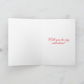 Valentine's Game of Thrones themed Proposal card Kaart (Binnen)