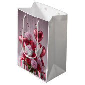 Valentines Gift Bag Medium Cadeauzakje (Voorkant Gekanteld)