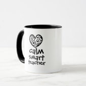 Valentines gift teacher thank you mok (Voorkant links)