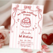 Valentines Hand Drawn Birthday Kaart