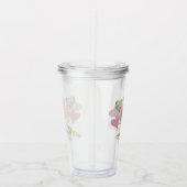 Valentine's Heart Pink and Green Heart Balloons Acryl Drinkbeker (Rechts)