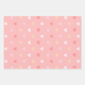 Valentine's Hearts Wrapping Paper (Voorkant)