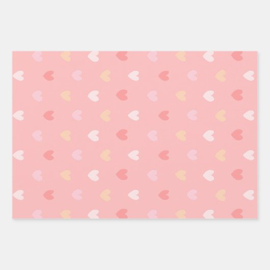 Valentine's Hearts Wrapping Paper (Voorkant)