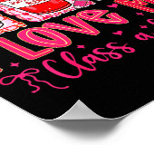 Valentines I Love My Cl A Latte Coquette Coffee Te Poster (Hoek)