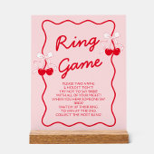 Valentines Kersen Bruidsmeisjesfeest Ring Spel Acryl Bord