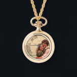 Valentines Love Necklace – Name and Photo Necklace Horloge<br><div class="desc">This Custom Valentine's Necklace is a timeless and meaningful jewellery gift designed to celebrate love, memories, and personal connections. Perfect for Valentine’s Day, anniversaries, birthdays, or special moments, this personalised necklace allows you to add names, photos, initials, or custom messages. Elegant and emotional, this design is ideal for couples, husbands,...</div>