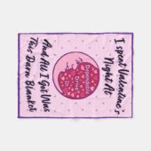 Valentine's Night 2026 "Darn" Blanket Fleece Deken (Voorkant (Horizontaal))