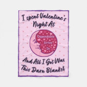Valentine's Night 2026 "Darn" Blanket Fleece Deken (Voorkant)