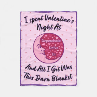Valentine's Night 2026 "Darn" Blanket Fleece Deken