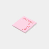 Valentine's Notes | Love Notes Post-It Notes (Schuin)