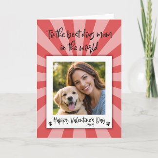 Valentines Photo Card - Card from the Dog Kaart