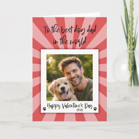 Valentines Photo Card - Card from the Dog Kaart (Voorkant)