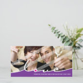 VALENTINE'S PHOTOCARD :: love divide 8L Feestdagenkaart (Staand voorkant)