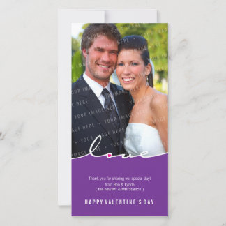 VALENTINE'S PHOTOCARD :: love divide 8P Feestdagenkaart