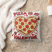 Valentine's pizzaliefhebbers kussen (Deken)