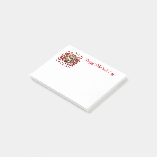 Valentines  post-it® notes (Schuin)