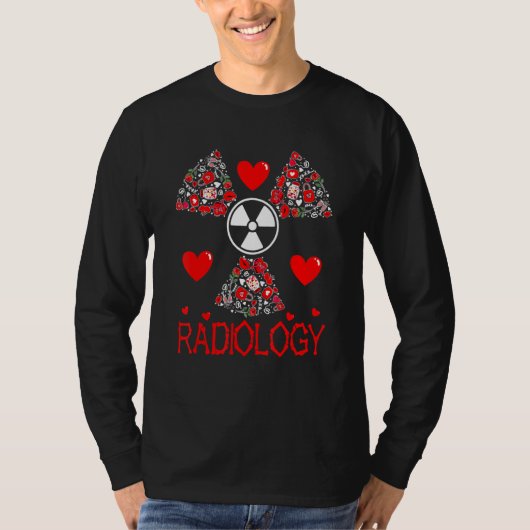 Valentine's Radiology You Pose We Expose X ray Rad T-shirt (Voorkant)
