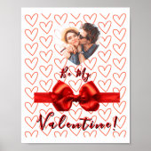 Valentines Red Nk Izable Photo Poster (Voorkant)