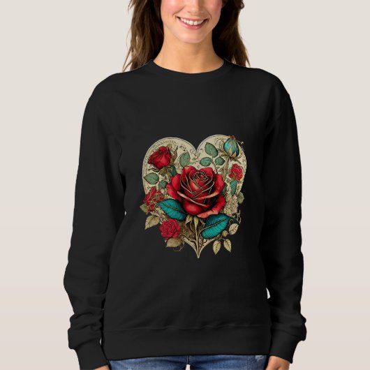 Valentine's Renaissance Roos Trui (Voorkant)