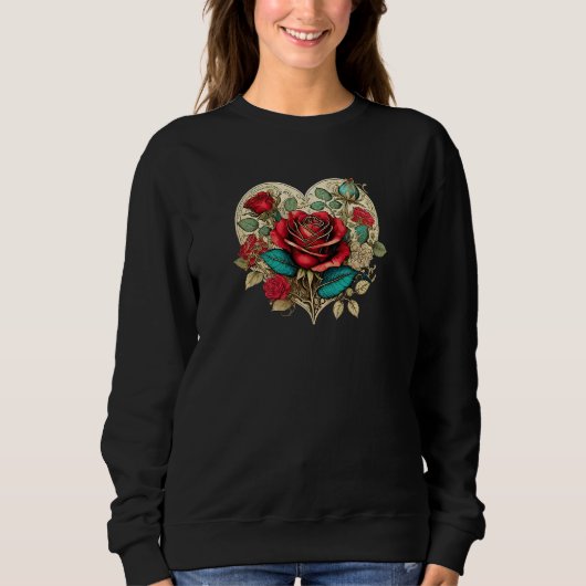 Valentine's Renaissance Roos Trui (Voorkant)