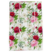 Valentine's Roses Medium Cadeauzakje (Achterkant)