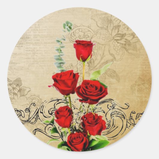 valentines sticker (Voorkant)