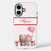 Valentines Teddy Bear Couple in Love Case-Mate   Case-Mate iPhone Case (Achterkant)