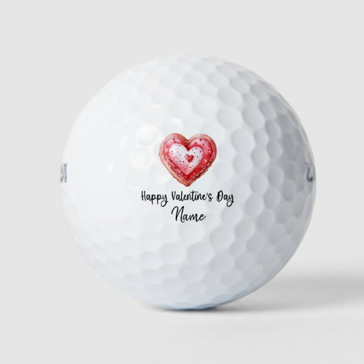 Valentine's  to golfer with love you   golfballen (Voorkant)