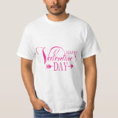 Valentine's Typography Sayings T-shirt (Voorkant)