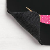 Valentines Weiner Daschund Doxie In Dog Dress  Muismat (Hoek)