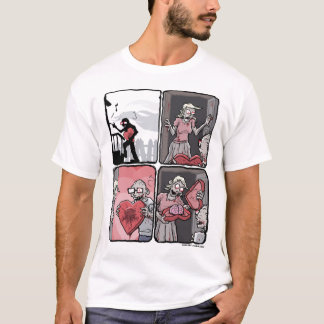 Valentines zombie t-shirt