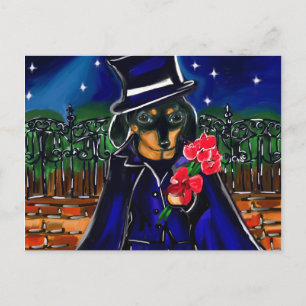 VALENTINESAUSHUND FEESTDAGENKAART