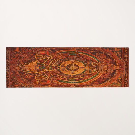 Valentiniaanse echo's: Inca-kosmologie verkennen Yogamat (Achterkant (horizontaal))