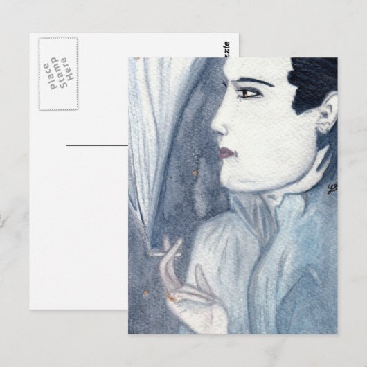 Valentino Briefkaart (Voorkant / Achterkant)