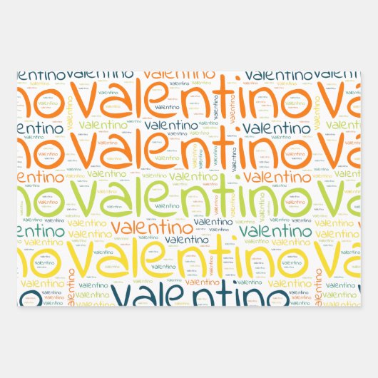 Valentino Inpakpapier Vel (Voorkant 2)