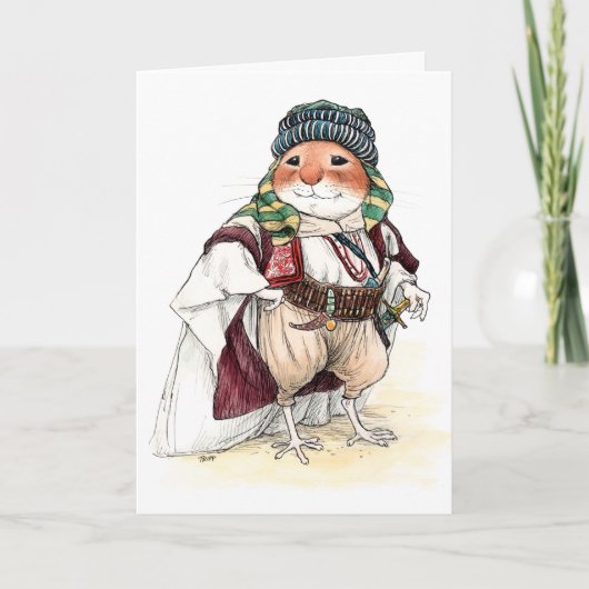 Valentino Muis Wenskaart Kaart (Voorkant)