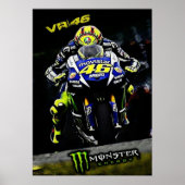 valentino rossi, moto gp legend, the doctor 46, poster (Voorkant)