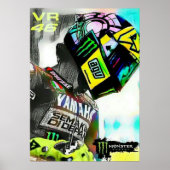 valentino rossi, moto gp legend,    the doctor 46, poster (Voorkant)
