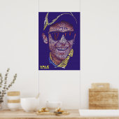 valentino rossi, moto gp legend, the doctor 46, poster (Keuken)
