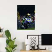 valentino rossi, moto gp legend, the doctor 46, poster (Thuiskantoor)