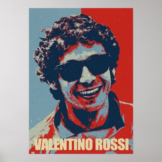 valentino rossi, moto gp legend,      the doctor 4 poster (Voorkant)