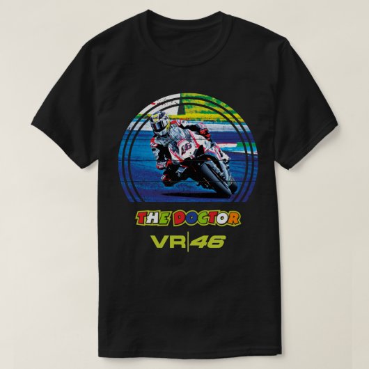 Valentino Rossi Motorcycle GP T-shirt (Design voorkant)