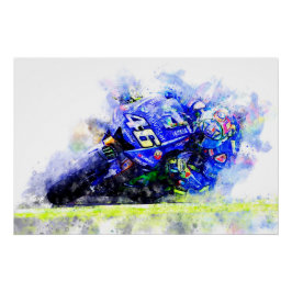 Valentino Rossi Perfect Poster