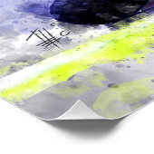 Valentino Rossi Perfect Poster (Hoek)