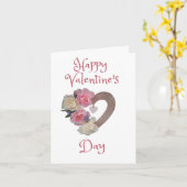 Valentin's Day Kaart voor je geliefde (Gele Bloem)