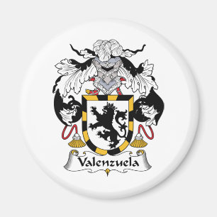 Valenzuela Family Crest Magneet