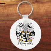 Valenzuela Family Crest Sleutelhanger (Voorkant)